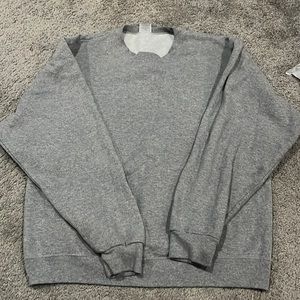 Comfy grey crewneck